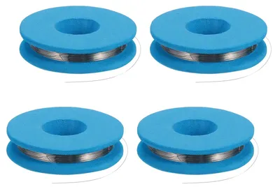 Productafbeelding van 4 stuks Nicrom-draad, 38 AWG, 10 m, verwarmingsweerstand Cr20Ni80