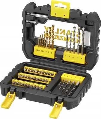 Produktbild von Stanley Fatmax Bit- und Bohrer-Set 50-tlg