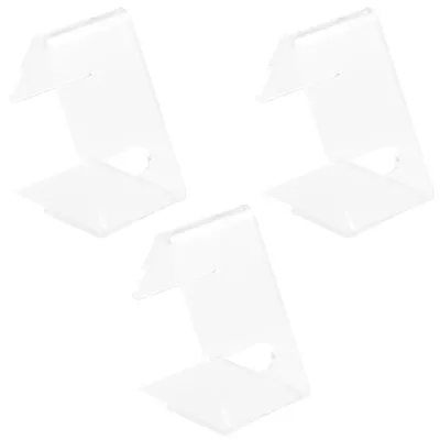 Image de Support mural en acrylique, composé de 3 parties, pour montres portables