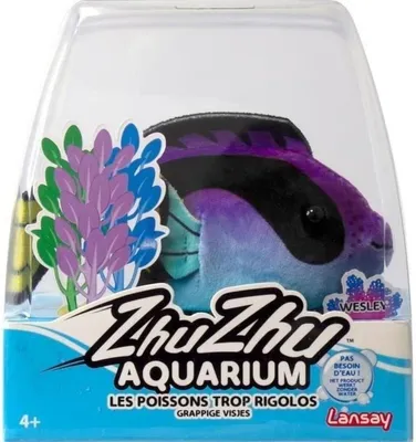 Productafbeelding van Speelgoed Lansay Zhu Zhu Aquarium: Merlin, de chirurgijnvis