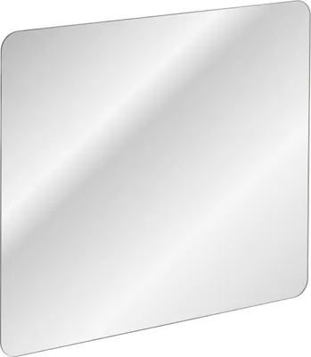 Obrázek produktu pro FURNLUX Nástěnné zrcadlo Lustro Grey Zrcadlo 80 cm / Hlavní barva: šedá / Rozměry: 80 x 70 x 1 cm