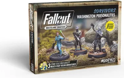 Image de Fallout Survivors Washington Personalities - Miniaturenspiel - ENG Edition