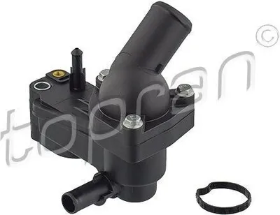 Produktbild von TOPRAN Thermostatgehäuse Kühlmittelreglergehäuse 304 199 für FORD MONDEO IV Turnier (BA7)