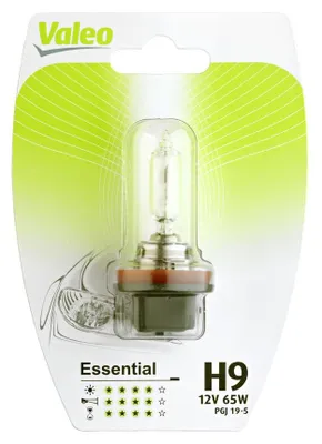 Obrázek produktu pro Jednoduchá autožárovka VALEO H9 12V 65W Základní patice PGJ 19-5