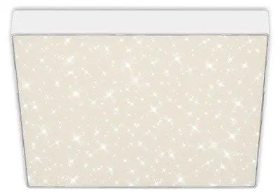 Produktbild von LED Aufbauleuchte IP20 Sternenhimmel 21 W weiß Metall-Kunststoff Briloner