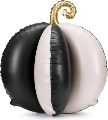 Immagine prodotto di Pallone in foil sagomato STANDING "Zucca 3D" | 58 x 58 cm