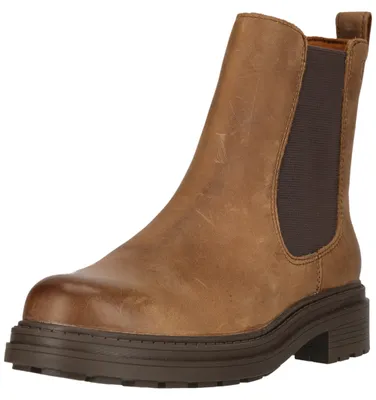 Produktbild von CLARKS Ankle Boots Orinoco 3 Top mit bequemem Contour Cushion-Fußbett 5311 Walnut Leather 41,5