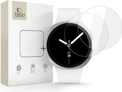 Obrázek produktu pro Tech-Protect Glass Fit+ 2-Pack pro Samsung Galaxy Watch 8 40 mm - čiré