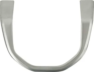 Productafbeelding van OMAC frameversiering voor versnellingspook, artikelnummer 7550005T, interieurafwerking voor VW Multivan VI (SGF, SGM, SGN), afmetingen: 180mm x 180mm x 30mm, roestvrij staal
