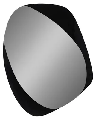 Immagine prodotto di Specchio da parete moderno, nero, elegante, specchio decorativo, design