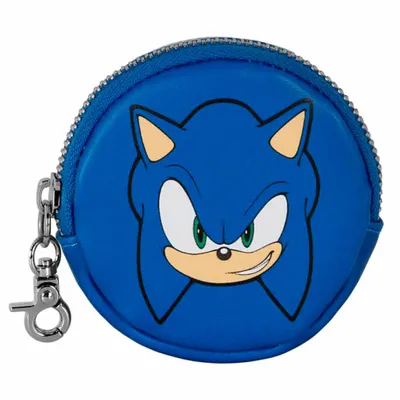 Produktbild von Sonic - The Hedgehog Face-Cookie Geldbörse SEGA Blue