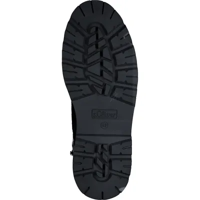 Produktbild von s.Oliver Herren Stiefelette Boot rustikal Profilsohle 5-16200-41, Größe:43 EU, Farbe:Schwarz