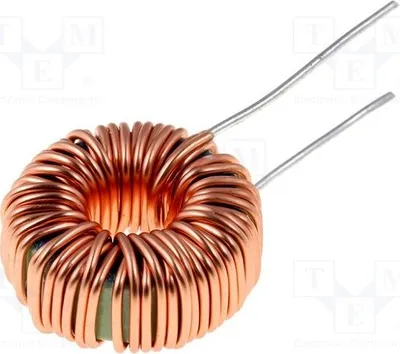 Productafbeelding van 1x Drossel: Draadcomponent, doorgaande montage, 5A, DPT100A5, ringdrossel, 120 mΩ, 100 µH