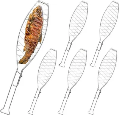 Immagine prodotto di Set di 6 griglie per arrostire il pesce