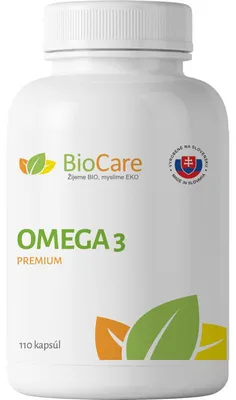 Obrázok produktu pre Omega - 3 PREMIUM - 1000mg (460mg EPA/DHA) 110 gel. kapsúl