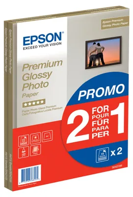 Obrázek produktu pro Epson Lesklý fotografický papír A4 Premium Glossy 255 g/m2, 30 listů, Premium-gloss, 255 g/m², A4, 30 listy, - SureColor SC-T7200D-PS - SureColor SC-T7200D - SureColor SC-T7200-PS - SureColor SC-T7200 -..., 1 kusů