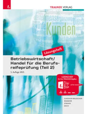 Obrázok produktu pre Betriebswirtschaft/Handel für die Berufsreifeprüfung (Teil 2) Lösungsheft