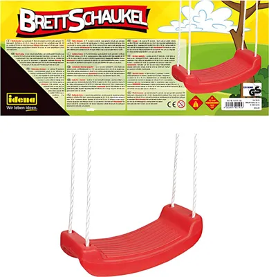 Produktbild von Idena Brettschaukel rot 4064997401956