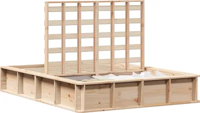 Obrázek produktu pro vidaXL Rám postele hnědý 120 x 190 cm z masivního borovicového dřeva