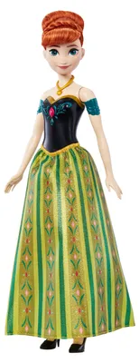 Produktbild von Disney Die Eiskönigin Singende Anna-Puppe singt "Zum ersten Mal?