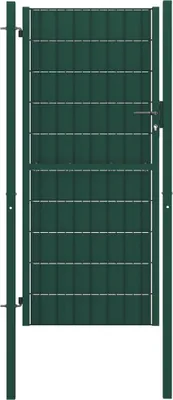 Produktbild von Gartentor aus PVC und Stahl 100 x 164 cm Grün
