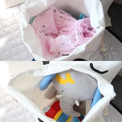 Produktbild von 2 x Wäschebeutel, Reisewäschebeutel, Waschmaschinenbeutel, geeignet für Reisen, Zuhause und Schule, großes Fassungsvermögen (62 x 46 cm)