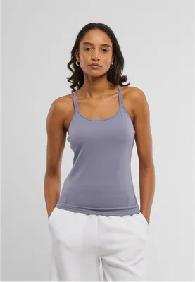 Produktbild von Urban Classics Top Damen Ladies Sports Top blau S
