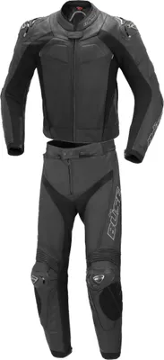 Image de Büse Assen Combinaison cuir 2 pièces moto, noir, 62