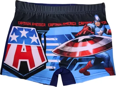 Produktbild von Badehose Avengers Captain America Dunkelblau 98-104 cm