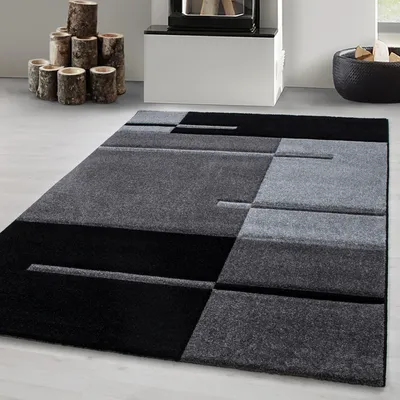 Zdjęcie produktu dla Carpetsale24 Designerski dywan do salonu Nowoczesny miękki dywan z krótkim włosiem Konturowy krój Łatwa pielęgnacja Rozmiar 200x290 cm