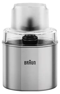 Produktbild von Braun MQS 270, Silber, Edelstahl, Edelstahl, Braun EasyClick Plus: MultiQuick 7 (HB701XX), MultiQuick 9 (4200, HB901XX), 1 Stück(e)