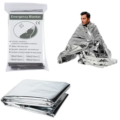Image de Couverture thermique d'urgence Life Foil Mat 140x210cm