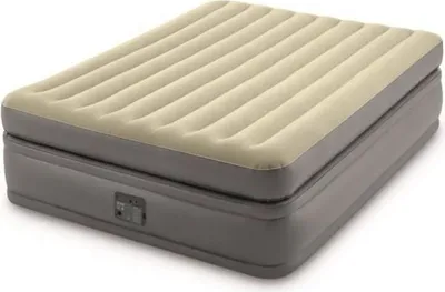 Obrázok produktu pre Materac dmuchany z wbudowaną pompką elektryczną dwuosobowy INTEX 64164