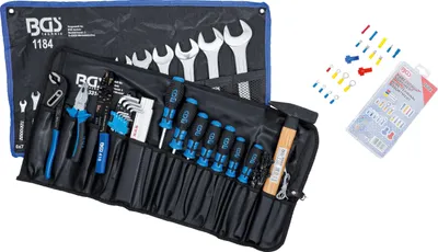 Image de Assortiment d'outils BGS en trousse à roulettes 270 pcs - 3322