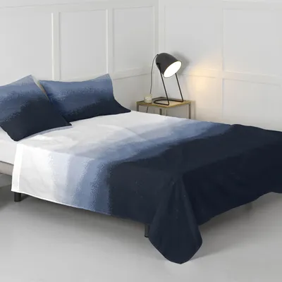 Image de Drap de dessus HappyFriday Blanc Nightfall Coloured 260 x 270 cm