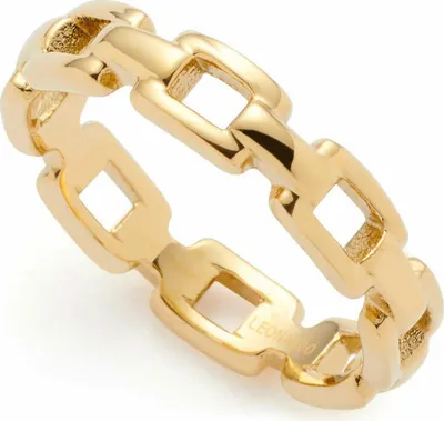 Produktbild von Leonardo Ring Rocky Ciao für Damen aus Edelstahl, gold