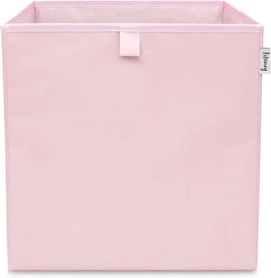 Image de Lifeney Boîte de rangement pour enfants Cube I Boîtes à jouets mignonnes I Panier de rangement pour chambre d'enfant I Boîte de rangement pour enfants I Boîtes à jouets colorées (rose)
