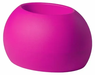 Produktbild von Blos Blumentopf aus Polyethylen, 55 cm breit, 32 cm hoch, leicht, robust, wetterfest, für Innen- & Außenbereiche