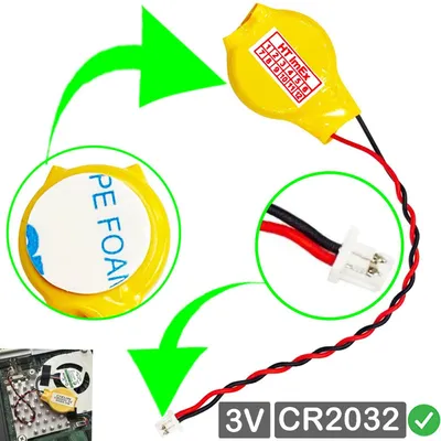 Produktbild von RTC BIOS CMOS Batterie Battery Akku kompatibel für PC Intel NUC NUC6i3SYK