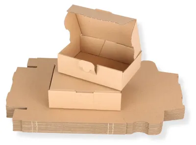 Produktbild von Maxibriefkarton DIN A6 - 160 x 110 x 50 mm / DHL Kleinpaket, braun 20 Stück