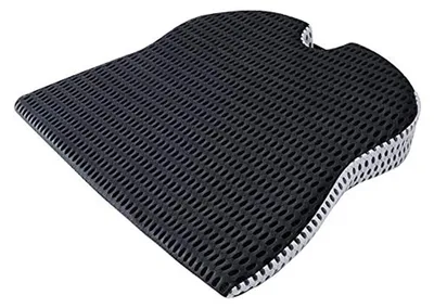 Immagine prodotto di Omgoods - Cuscinetto a cuneo per sedile auto e sedia da ufficio - Supporto in memory foam per il coccige
