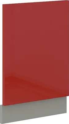 Produktbild von Frontblende Geschirrspüler integriert 45 cm Rot Hochglanz Küche Rose Bianca
