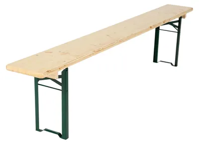 Obrázok produktu pre Pivná lavica BAVORD STANDARD 200x25 cm – masív smrek 29 mm, rám 29x29x2,2 mm, nosnosť 400 kg