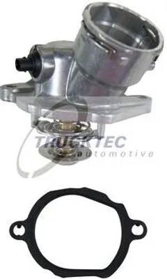 Produktbild von TRUCKTEC AUTOMOTIVE Thermostat Kühlmittel 100°C passend für MERCEDES-BENZ E-Klasse Limousine (W212) E-Klasse T-modell (S212) SPRINTER 3,5-t Kasten