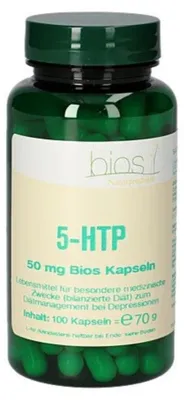 Produktbild von Bios 5-HTP 50 mg Kapseln, 100 St. Kapseln