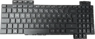 Image de FRANÇAIS - Clavier rétroéclairé compatible avec ASUS ROG Strix SCAR GL503VD Series