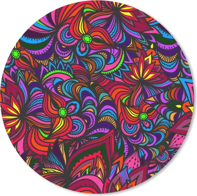 Produktbild von MuchoWow® Mauspad Mousepad Muster - Dschungel - Abstrakt 40x40 cm - Mousepads - Maus Mat - Pad - Mausunterlage - Schreibtisch Accessoires