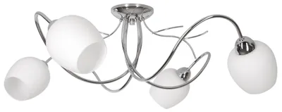 Obrázok produktu pre LED závesná lampa, stropná lampa, luster, chrómová stropná lampa – moderná závesná lampa do obývačky, dizajn