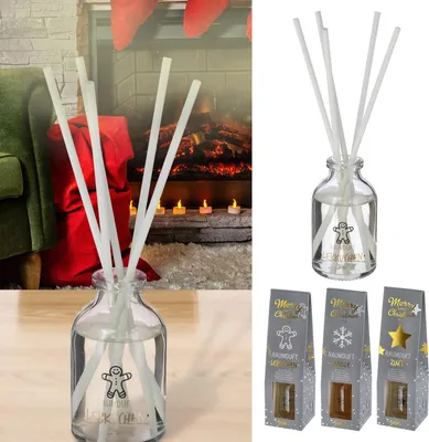 Produktbild von Raumduft Weihnachten 3er Set Vanille Lebkuchen Zimt Aromaduft Weihnachtsduft Diffuser
