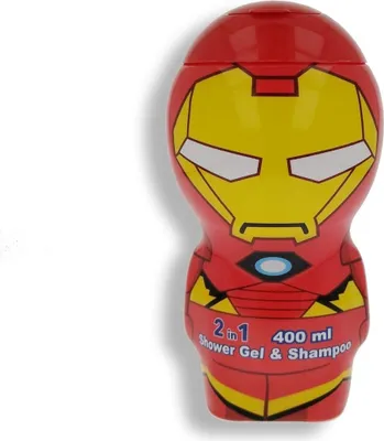 Image de Marvel Air-Val Iron Man Gel y Champu 2d 400ml